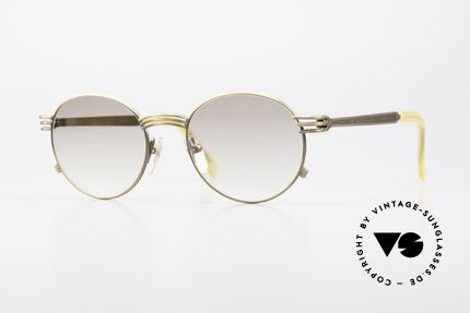 Jean Paul Gaultier 55-3174 Designer Vintage Glasses 90's Details