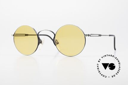 Jean Paul Gaultier 55-0172 Round 90's Vintage Glasses Details