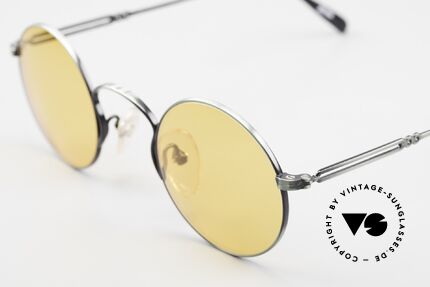 Jean Paul Gaultier 55-0172 Round 90's Vintage Glasses JPG, new old stock (like all our rare vintage sunglasses), Made for Men and Women