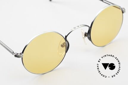 Jean Paul Gaultier 55-0172 Round 90's Vintage Glasses JPG, NO RETRO shades, but an old J.P. Gaultier original, Made for Men and Women