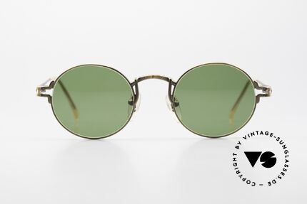Jean Paul Gaultier 55-3171 Round 90's JPG Sunglasses, a kind of 'John Lennon Style' - just a timeless classic, Made for Men and Women Jean Paul Gaultier 55-3171 Round 90's JPG Sunglasses, a kind of 'John Lennon Style' - just a timeless classic, Made for Men and Women