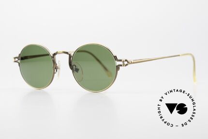 Jean Paul Gaultier 55-3171 Round 90's JPG Sunglasses, but with some fancy frame details (distinctive J.P.G), Made for Men and Women Jean Paul Gaultier 55-3171 Round 90's JPG Sunglasses, but with some fancy frame details (distinctive J.P.G), Made for Men and Women