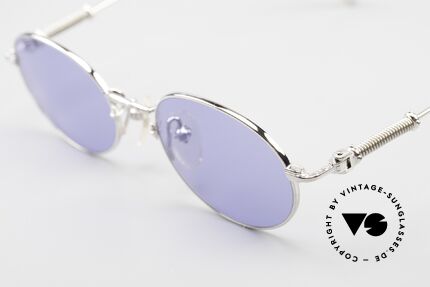 Jean Paul Gaultier 55-6101 Oval Designer Sunglasses 90's, incredible top-quality; distinctive JPG collection, Made for Men and Women