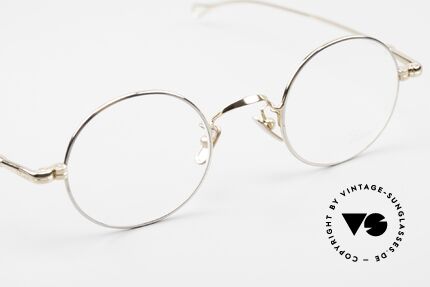 Lunor V 110 Lunor Glasses Round Bicolor, from the 2011's collection, but in a well-known quality, Made for Men and Women