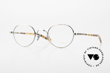Lunor VA 108 Round Glasses Antique Gold Details