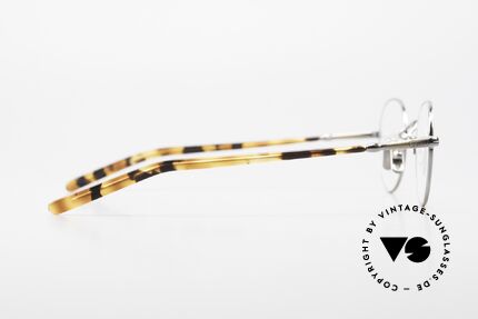 Lunor VA 108 Round Glasses Antique Gold, unworn (like all our vintage eyewear classics by LUNOR), Made for Men and Women