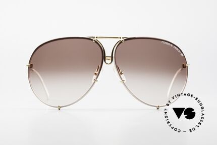 Porsche 5623 Special Edition Vintage Shades, the legendary classic with the interchangeable lenses, Made for Men and Women