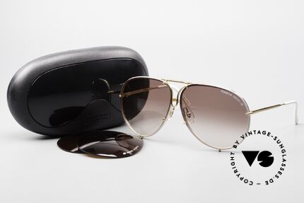 Porsche 5623 Special Edition Vintage Shades, unworn rarity incl. orig. Porsche case; collector's item, Made for Men and Women
