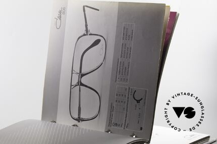 Cazal 0 Catalog Old 80's 90's Cazal Catalogue, Size: extra large, Made for Men and Women