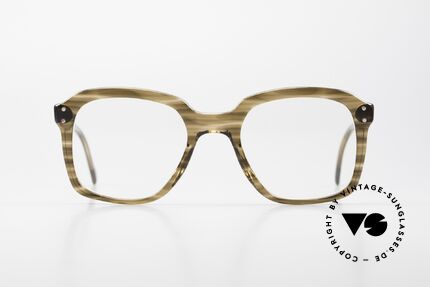 Metzler 449 Old 70's Original Nerd Glasses, a true classic at that time - reclaimed nerd style today, Made for Men