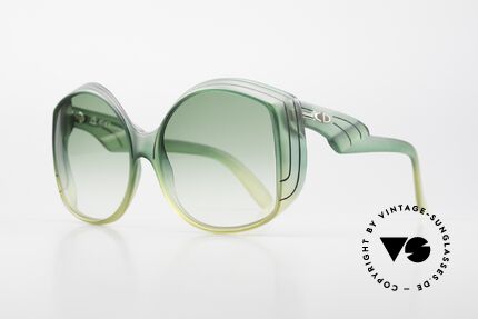 Christian Dior 2041 XXL 1970's Ladies Sunglasses, a real vintage rarity; one of a kind; a true eye-catcher!, Made for Women