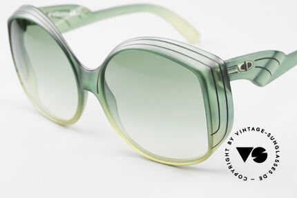 Christian Dior 2041 XXL 1970's Ladies Sunglasses, made of unbelievable Optyl material with 'mystic effect', Made for Women
