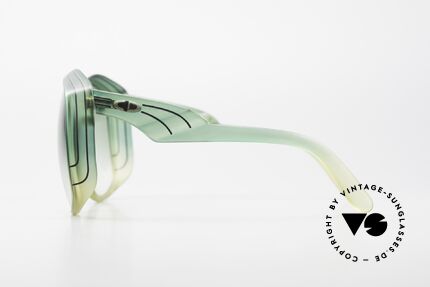 Christian Dior 2041 XXL 1970's Ladies Sunglasses, frame does not seem to age (shines like just produced), Made for Women