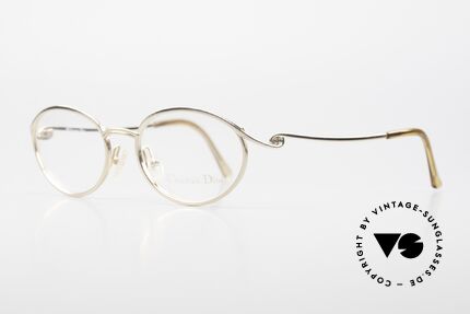 Christian Dior 2939 Ladies 90's Frame Gold Plated, 22ct GOLD-PLATED frame in top-notch quality, Made for Women
