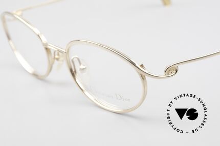 Glasses Christian Dior 2939 Ladies 90 s Frame Gold Plated