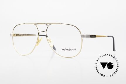 Yves Saint Laurent 4014 80's YSL Men's Luxury Glasses, elegant 1980's eyeglasses by Yves Saint Laurent, Made for Men