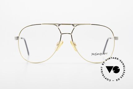 Yves Saint Laurent 4014 80's YSL Men's Luxury Glasses, LUXURY: gold-plated frame with titanium parts, Made for Men