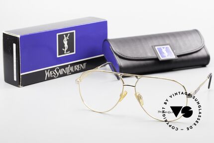 Yves Saint Laurent 4014 80's YSL Men's Luxury Glasses, incl. original case and packing, TRUE VINTAGE!, Made for Men