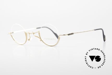Tiffany T64 23K Gold Plated Luxury Frame, new old stock (like all our RARE VINTAGE frames), Made for Women