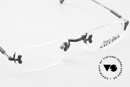 Jean Paul Gaultier 55-0174 Rimless 90's Designer Glasses, demo lenses can be replaced with optical (sun) lenses, Made for Men and Women
