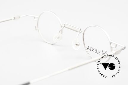 Menia 4012 Round 90s Frame Bauhaus Style, the frame (Bauhaus style) can be glazed optionally, Made for Men and Women