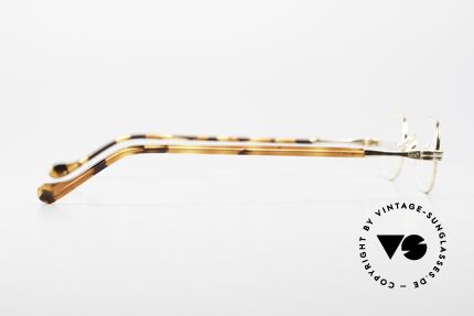 Lunor II A 08 Small Oval Glasses Gold Plated, NO RETRO EYEWEAR; but a luxury ORIGINAL; size 40/25, Made for Men and Women
