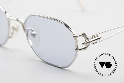 Jean Paul Gaultier 55-6106 90's JPG Designer Sunglasses, with new pale blue plastic sun lenses; 45% absorption, Made for Men and Women Jean Paul Gaultier 55-6106 90's JPG Designer Sunglasses, with new pale blue plastic sun lenses; 45% absorption, Made for Men and Women
