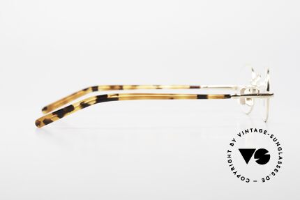 Lunor VA 100 Oval Lunor Glasses Gold Plated, NO RETRO EYEWEAR; an old original, made in Germany, Made for Men and Women