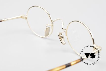 Lunor VA 100 Oval Lunor Glasses Gold Plated, Size: medium, Made for Men and Women