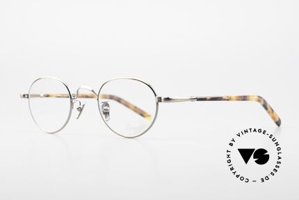 Lunor VA 107 Panto Style Antique Gold AG, without ostentatious logos (but in a timeless elegance), Made for Men and Women