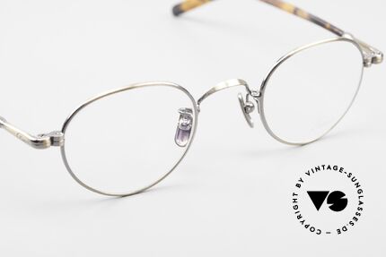 Lunor VA 107 Panto Style Antique Gold AG, top-notch craftsmanship & timeless PANTO frame design, Made for Men and Women