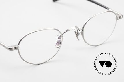 Lunor VA 107 Panto Style Antique Silver AS, top-notch craftsmanship & timeless PANTO frame design, Made for Men and Women
