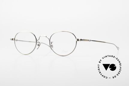 Lunor V 107 Panto Frame Antique Gold AG, old Lunor eyeglasses, size 43/24 in AG: ANTIQUE GOLD, Made for Men and Women