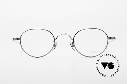 Lunor V 107 Panto Frame Antique Gold AG, LUNOR: honest craftsmanship with attention to details, Made for Men and Women