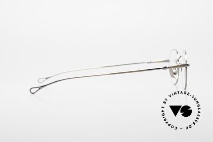 Lunor V 107 Panto Frame Antique Gold AG, unworn (like all our vintage eyewear classics by LUNOR), Made for Men and Women