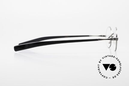 Lunor Swing A 33 Oval Swing Bridge Antique Silver AS, the metal frame can be glazed with lenses of any kind, Made for Men and Women