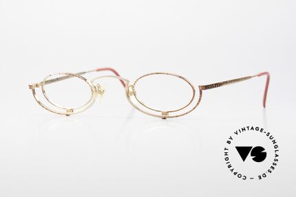 Casanova LC35 Crazy Designer Reading Glasses, crazy vintage reading eyeglasses for ladies from 1987, Made for Women