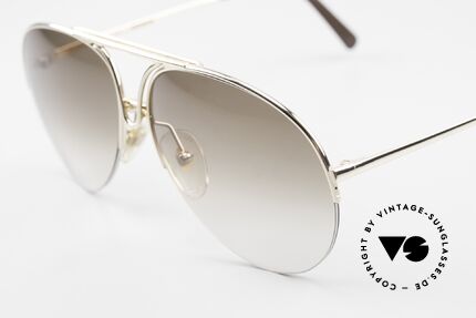 Porsche 5627 Nylor Aviator Sunglasses, never worn & with original Porsche Design case, Made for Men and Women