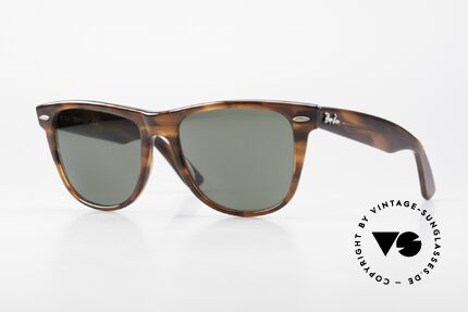 Ray Ban Wayfarer II JFK USA Sunglasses B&L Details