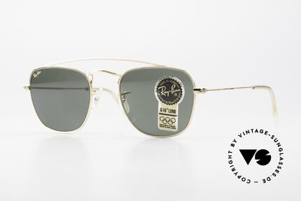 Ray Ban Classic Style V Brace Bausch & Lomb Sunglasses USA, B&L model of the Classic Collection by Ray Ban, Made for Men and Women