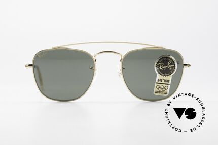 Ray Ban Classic Style V Brace Bausch & Lomb Sunglasses USA, based on Bausch&Lomb models from the 1920's, Made for Men and Women