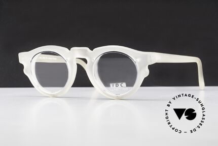 IDC 768 90's Vintage Panto Eyeglasses, distinctive 90's designer eyeglasses by IDC, France, Made for Men and Women