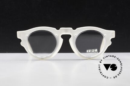 IDC 768 90's Vintage Panto Eyeglasses, extraordinary design details: naturally vintage IDC, Made for Men and Women