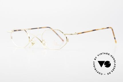 Filou 2501 Octagonal Frame With X Bridge, an elaborate eyeglass-frame from the late 1980's, Made for Men and Women