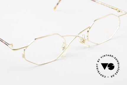 Filou 2501 Octagonal Frame With X Bridge, NO RETRO eyeglasses, but 100% vintage ORIGINAL, Made for Men and Women