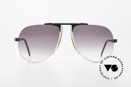 Willy Bogner 7011 Men 80's Sunglasses Adjustable, steplessely variable temples by Eschenbach; practical, Made for Men