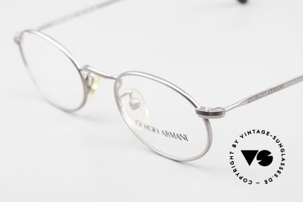 Giorgio Armani 131 Vintage Specs Oval 80's Unisex, never worn (like all our rare vintage Armani glasses), Made for Men and Women