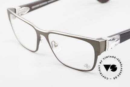 Chrome Hearts GAG'N Luxury Frame For Connoisseurs, flexible spring hinges & 925 Sterling Silver decor, Made for Men