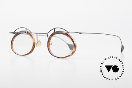 Paul Chiol 06 Artful Designer Eyeglasses 90's, filigree and cleverly devised design; simply chichi, Made for Men and Women