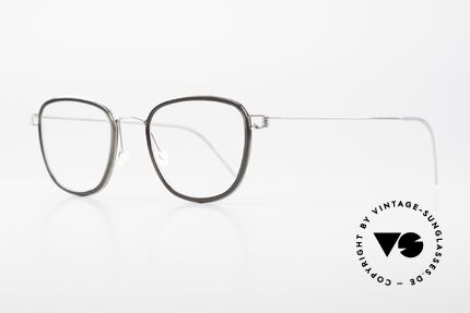 Lindberg Simon Air Titan Rim Titan Frame Acetate Inner Rim, striking refined Air Titan frame with Acetate inner rim, Made for Men